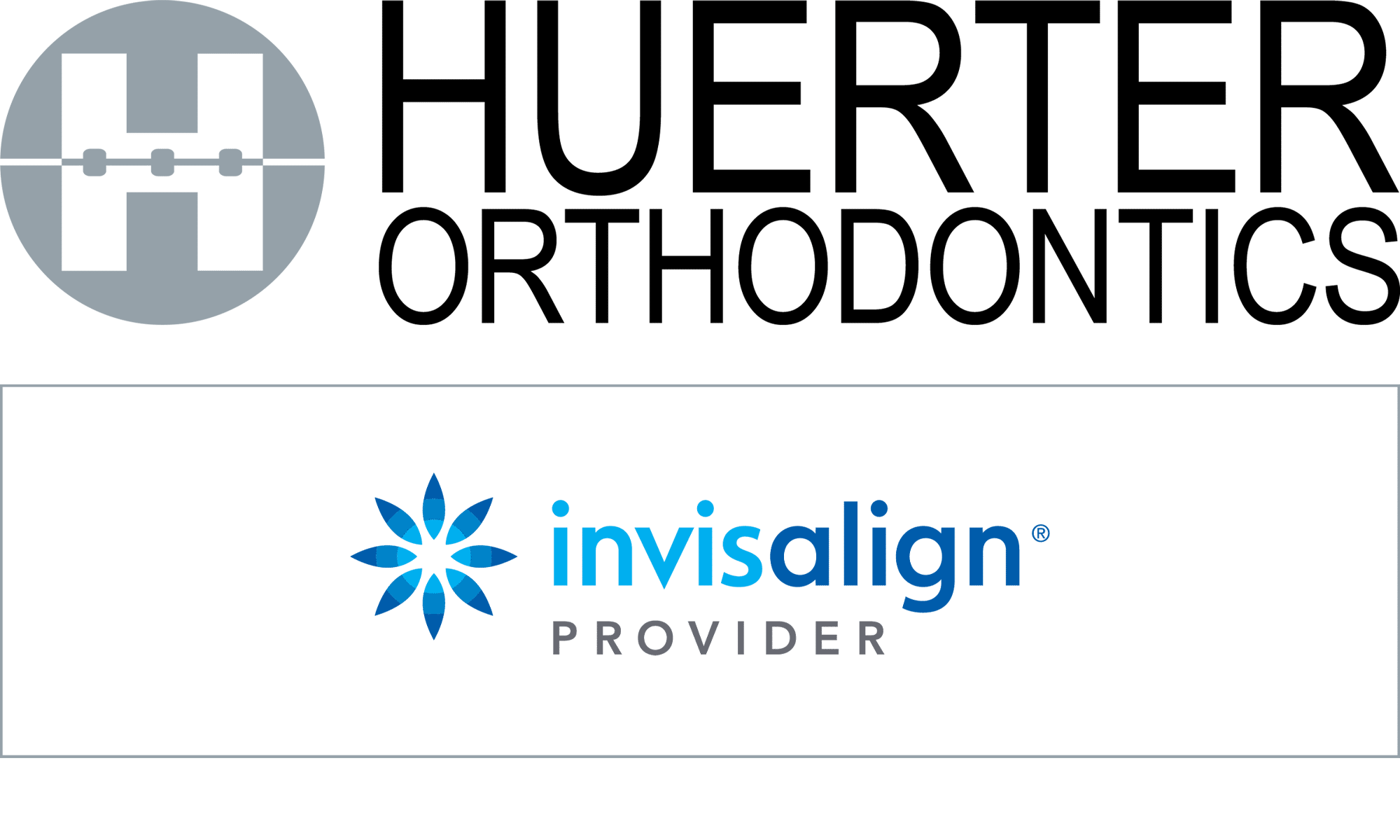 Huerter Orthodontics Invisalign® logo